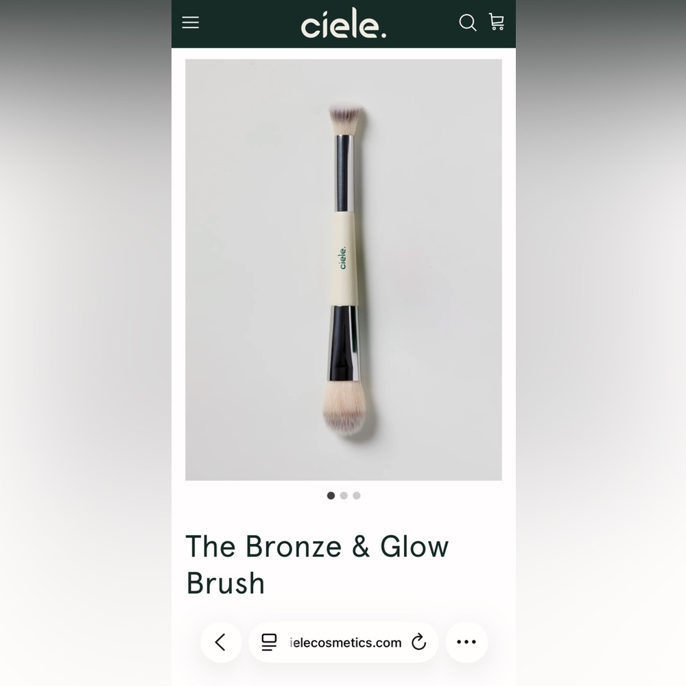 ciele bronze and glow brush